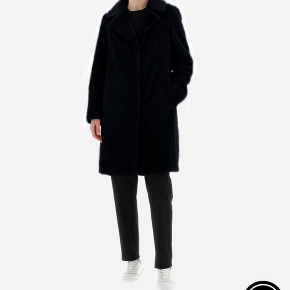 Teddy Fleece Soft Faux Fir Jacket/Long Sweater - Picture 4 of 8